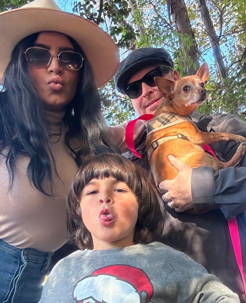 Mercedes Javid and Tommy Feight with Shams
