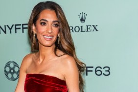 George Clooney's Wife Amal Wearing Strapless Mini-Dress Deserves Second Look