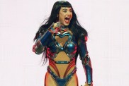Katy Perry Turns Head in Mini-Skirt, Says 'Lil Sneaky Peeky'
