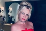 Britney Spears Turns Heads in Red Thong Look