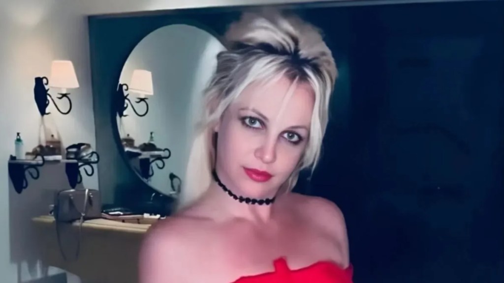 Britney Spears Turns Heads in Red Thong Look