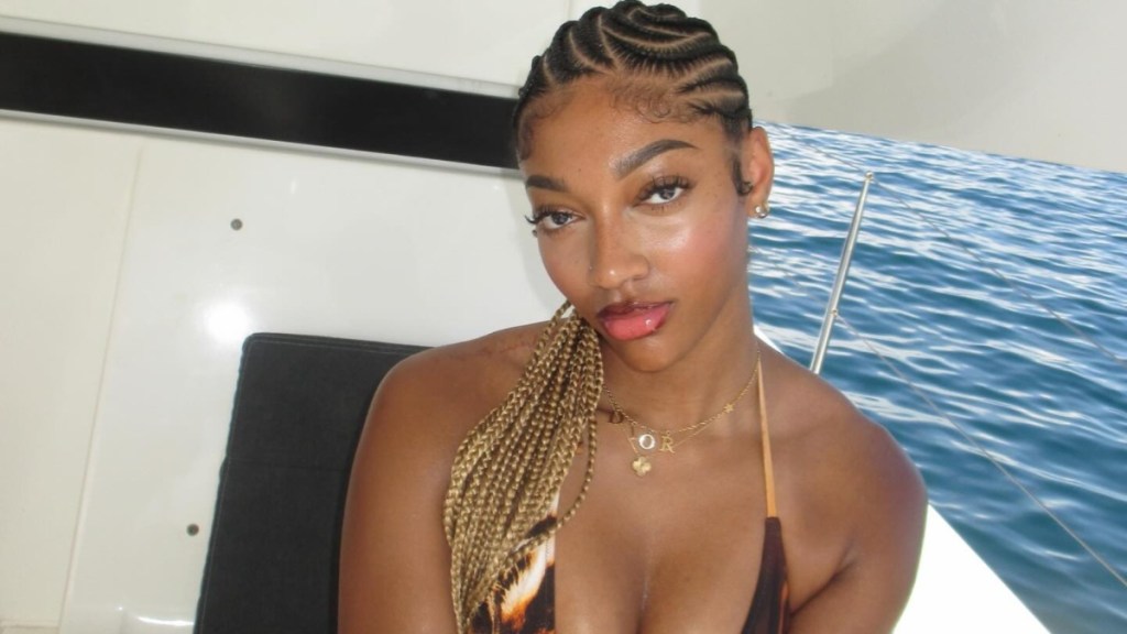 Angel Reese Turns Head in Two-Piece Bikini Look
