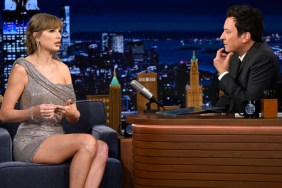 Taylor Swift Turns Heads in Sequin Mini-Dress For Jimmy Fallon