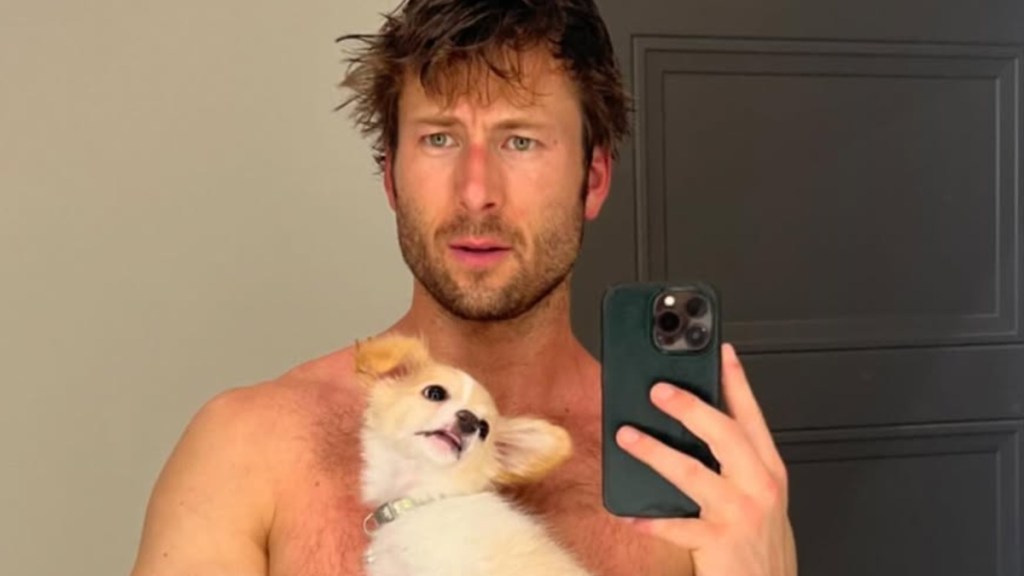 Glen Powell Talks About Being His Dog's 'Father' Figure