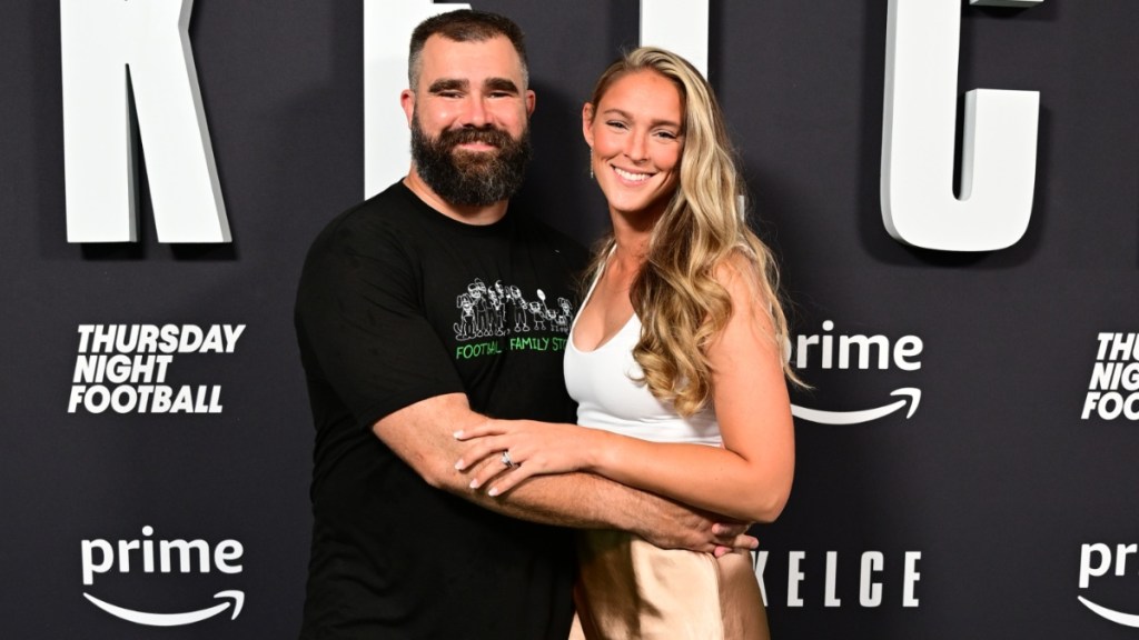 Kylie Kelce Jokes About Jason Kelce's 'Manhood' Amid Taylor Swift's Song