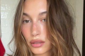 Hailey Bieber Shows Middle Finger in New Selfie