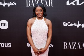 Simone Biles Turns Head in Jaw-Dropping Backless Dress