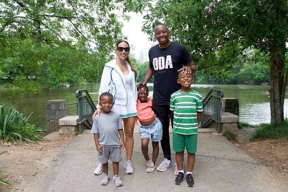 Melissa Gorga with her Wife Swap family