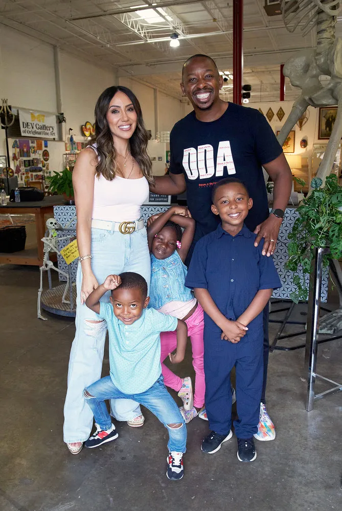 Melissa Gorga with her Wife Swap family