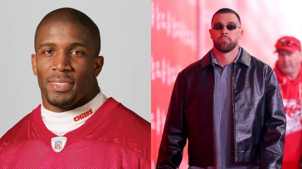 Priest Holmes and Travis Kelce