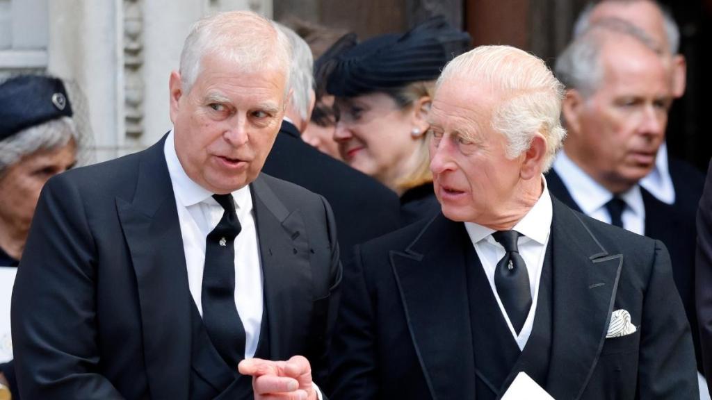 Prince Andrew, Duke of York and King Charles III