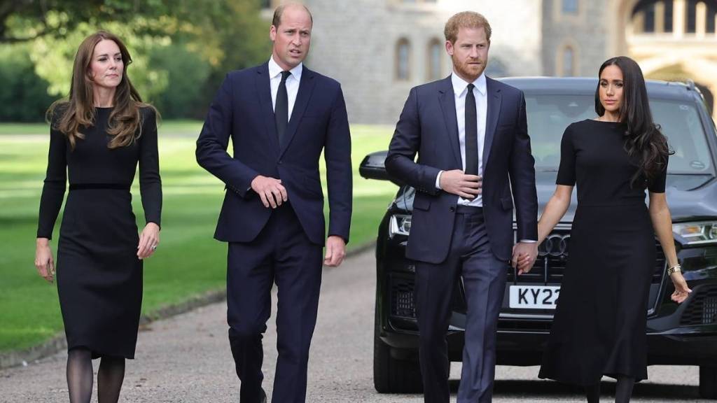 Prince William, Prince Harry, Meghan Markle