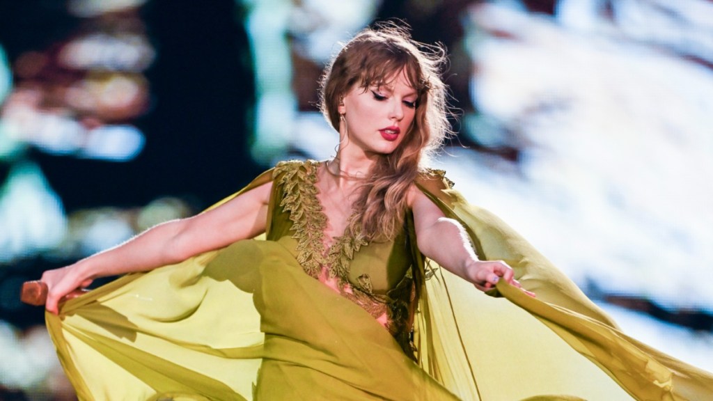 Taylor Swift Turns Heads in Sheer Dress & Fans Say 'Travis Kelce Is So Lucky'
