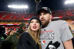Taylor Swift and Travis Kelce