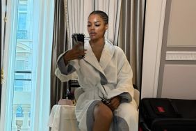 Fans Gush Over Teyana Taylor Posing in Bathrobe