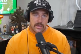 Travis Kelce New Heights podcast golden globes