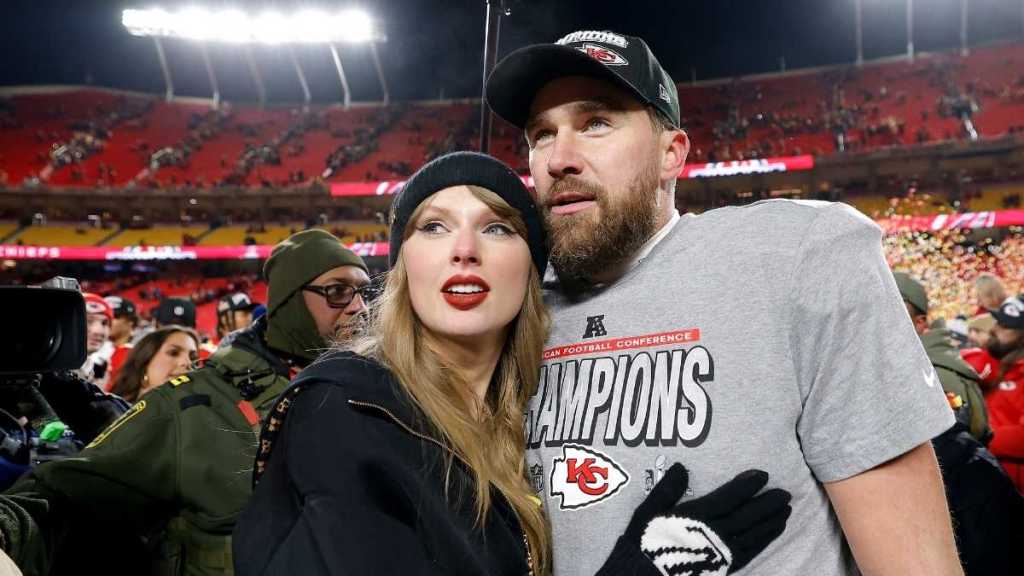Travis Kelce and Taylor Swift