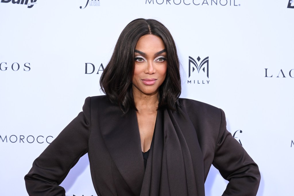 Tyra Banks and her eyebrows