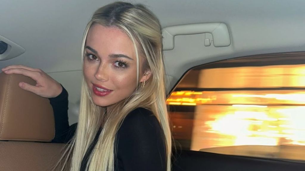 Photo: Livvy Dunne's Black Dress Is Date-Night Perfection