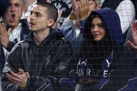 Photos: Kylie Jenner & Timothee Chalamet Revive Date Night at Yankees Game