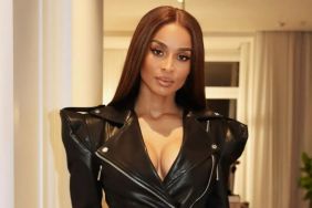 Ciara Turns Heads in Thigh-High Slit Dress