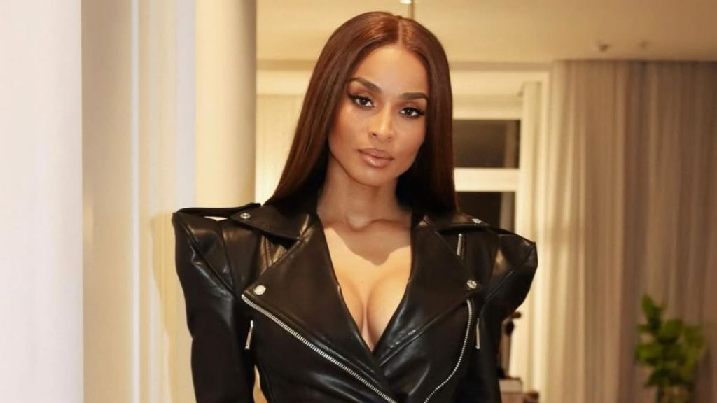 Ciara Turns Heads in Thigh-High Slit Dress