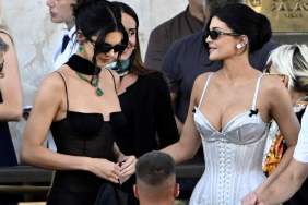 Kylie Jenner Steals the Spotlight as She Fixes Kendall Jenner’s Sheer Gown