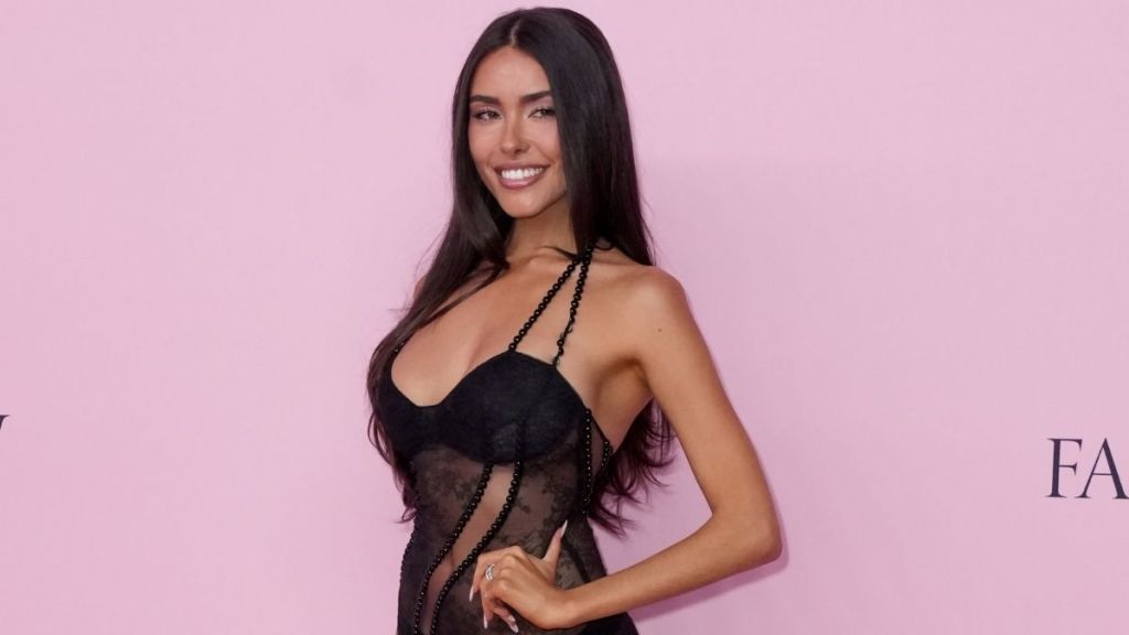 Fans Say Madison Beer Is ‘Outmugging Models’ in Black Sheer Dress