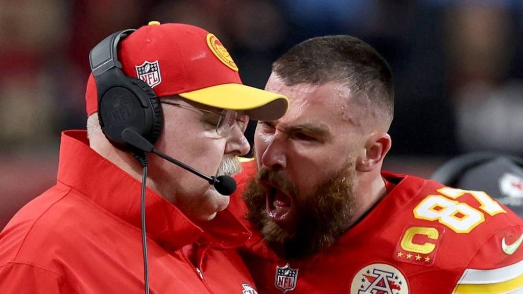 Jason Kelce Jokes Andy Reid Can “Hit” Travis Kelce If He Steps Out of Line