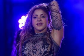 Shakira Dons Ripped Top, Denim Bra in Eye‑Catching Look