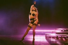 Addison Rae Turns Head in Mini-Shorts & Cone Bra Look