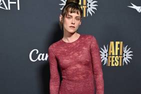 Photos: Kristen Stewart's Sheer Lace Dress Is So Fall-Coded