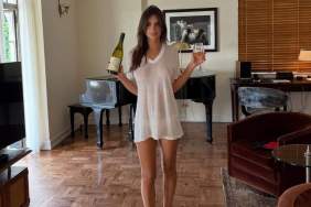 Emily Ratajkowski Turns Heads in Sheer Tee Look