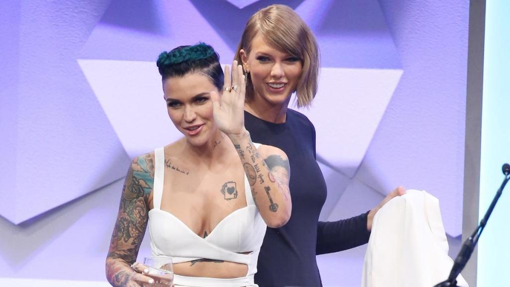 Ruby Rose Defends Taylor Swift Amid MAGA Backlash as Travis Kelce Remains Silent
