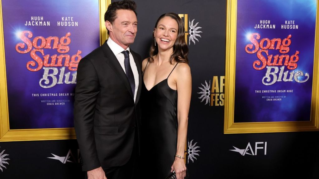 Hugh Jackman & Sutton Foster Make Red Carpet Debut Amid Ex-Wife Drama
