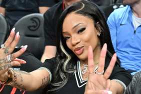 GloRilla Takes a Fall at BF Brandon Ingram's NBA Game