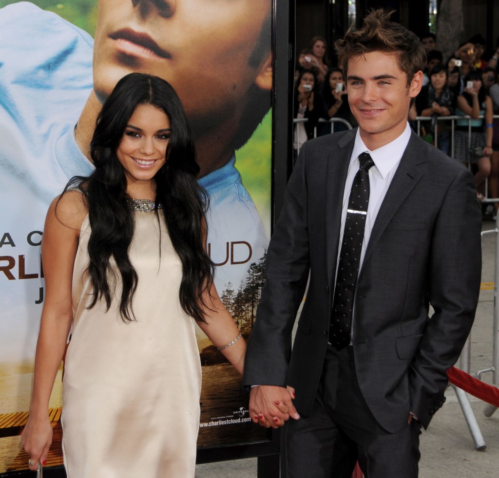 Vanessa Hudgens and Zac Efron