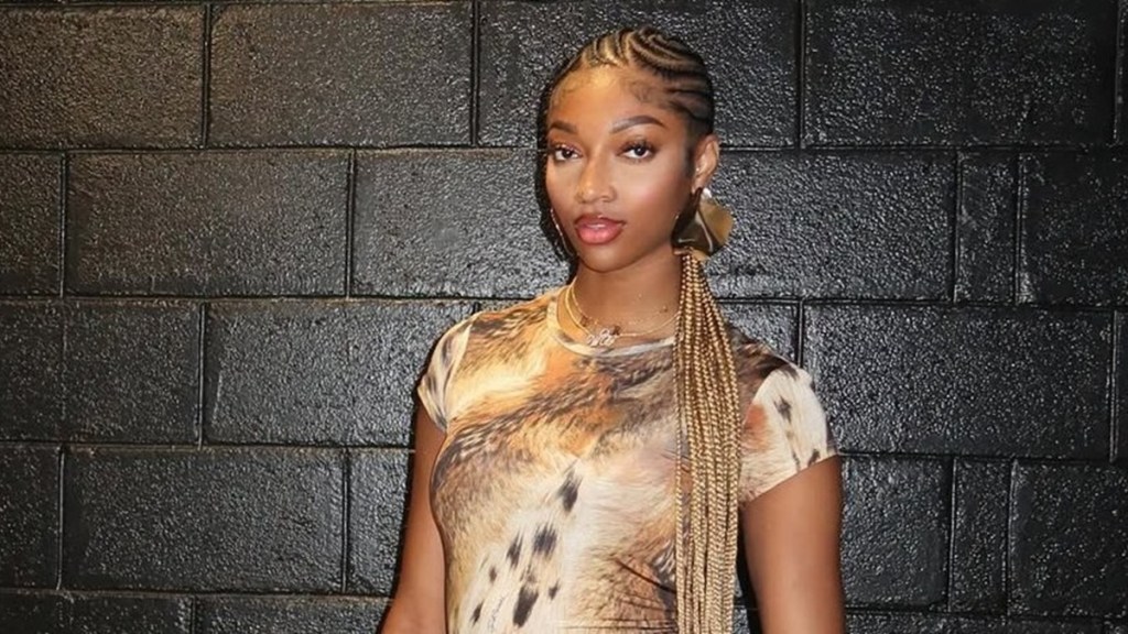 Angel Reese Turns Heads in Cheetah Print Mini-Skirt Look