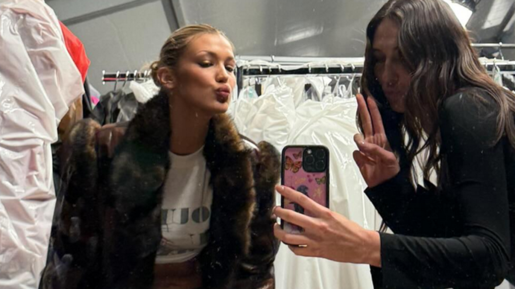 Bella Hadid YSL