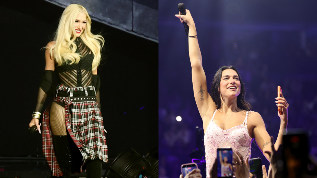 Dua Lipa and Gwen Stefani