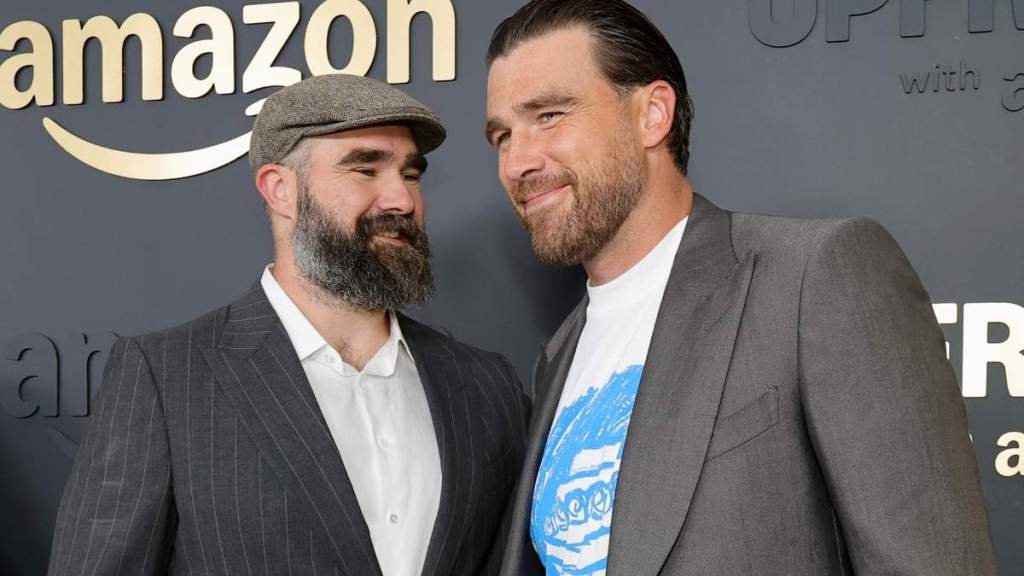 jason kelce and travis kelce