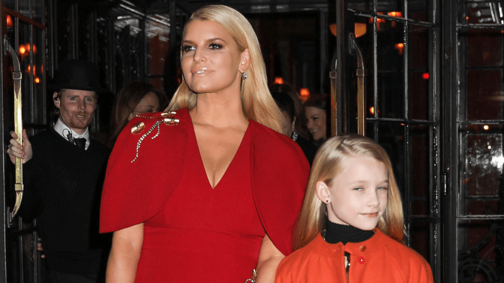 Jessica Simpson and daughter