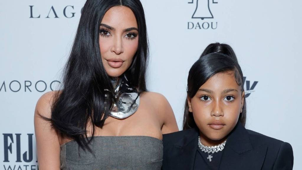 kim kardashian and north west