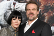 Lily Allen and David Harbour