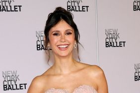 Nina Dobrev Wearing Strapless Gown With Bold Neckline Has Fans Calling It 'Revenge Dress'