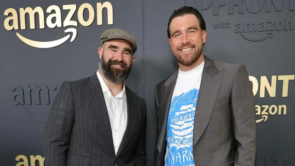 Travis Kelce Mocks Brother Jason Kelce's ‘Squat’ Face