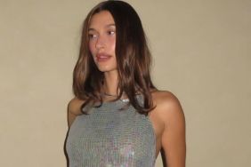 Hailey Bieber's Top Evokes All the Sparkle of a Shiny Disco Ball