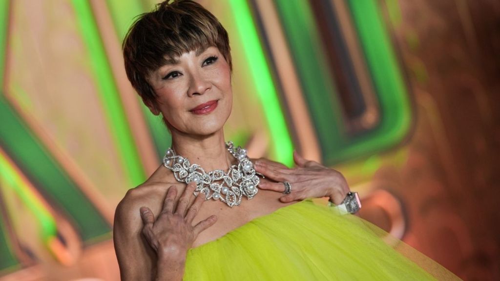Michelle Yeoh's Neon Tulle Dress Will Make You Think
