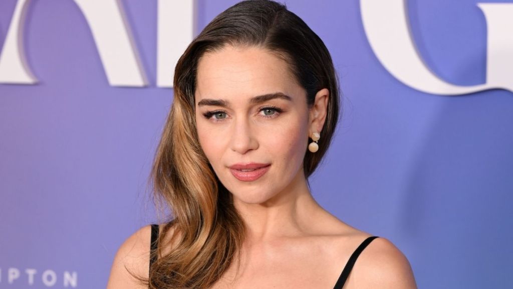 Emilia Clarke Wows in Sheer Lace Dress