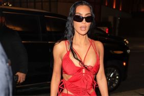 Kim Kardashian's Backless Red Dress Heats Things Up